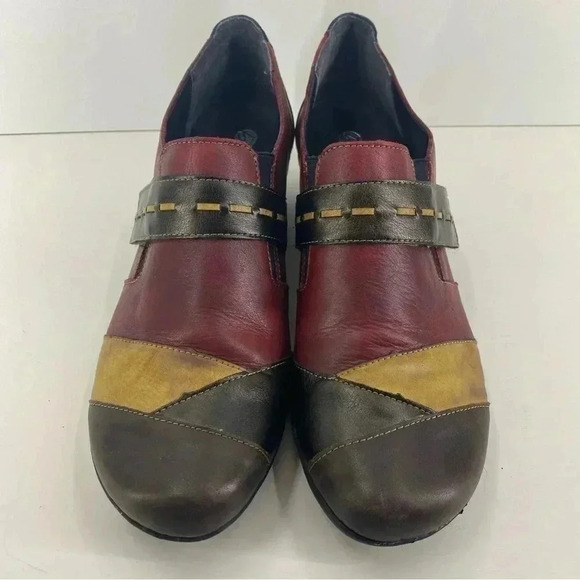 Remonte Patchwork Leather Slip On Shoe Women’s Size 41 or US 10 - Picture 14 of 14